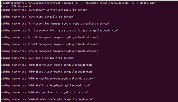 ldapadd