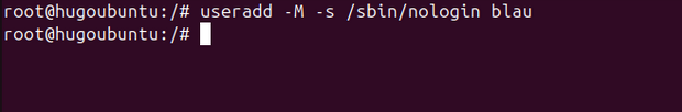 useradd